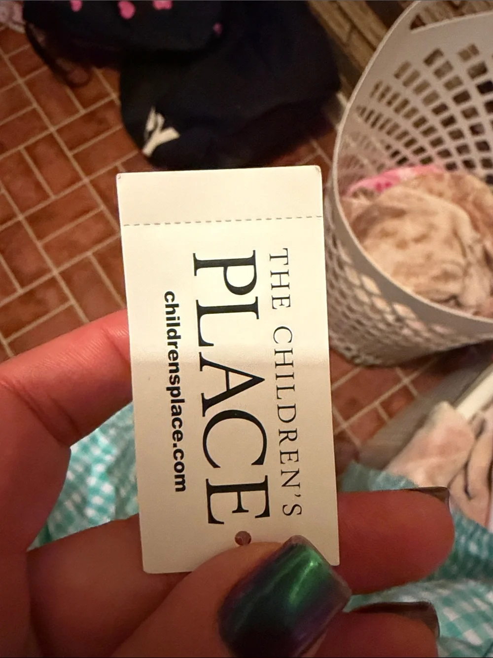 The Childrens Place classic gingham